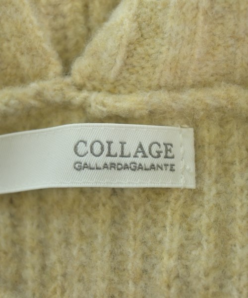 COLLAGE GALLARDAGALANTE（コラージュガリャルダガランテ）ニット・セーター ベージュ サイズ:F レディース/2200664088064