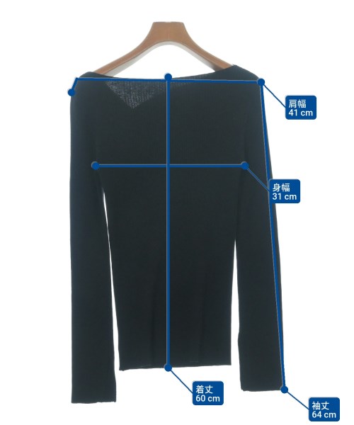 COLLAGE GALLARDAGALANTE（コラージュガリャルダガランテ）ニット・セーター 黒 サイズ:F レディース/2200665960178