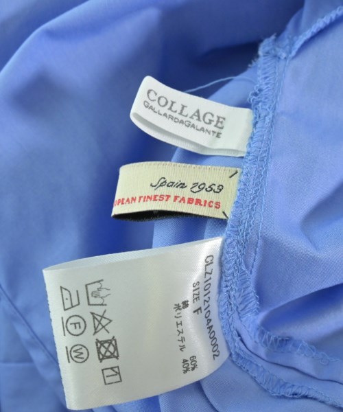 COLLAGE GALLARDAGALANTE（コラージュガリャルダガランテ）ブラウス 青 サイズ:F レディース/2200666177117