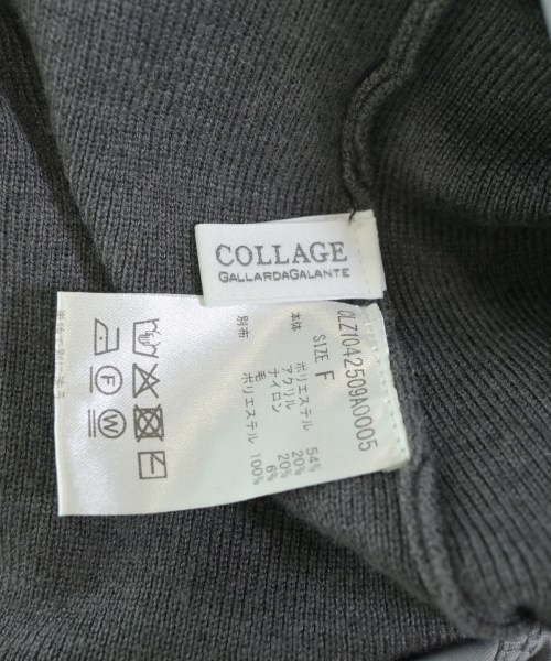 COLLAGE GALLARDAGALANTE（コラージュガリャルダガランテ）ワンピース グレー サイズ:F レディース/2200650966031