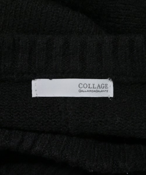 COLLAGE GALLARDAGALANTE（コラージュガリャルダガランテ）ニット・セーター 黒 サイズ:F レディース/2200669411034