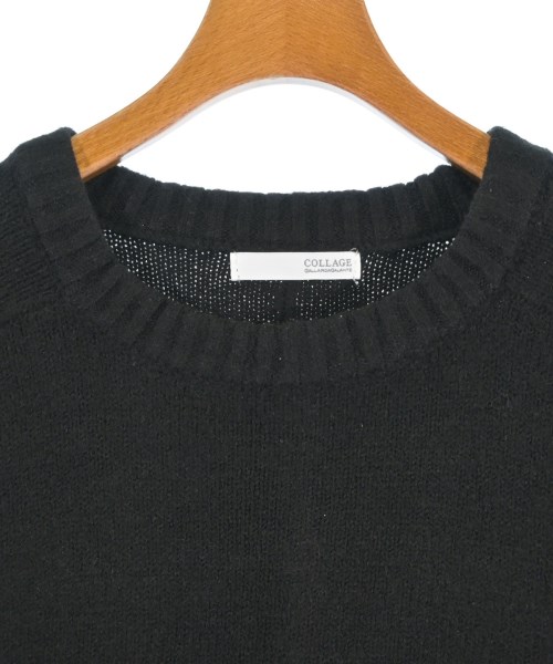 COLLAGE GALLARDAGALANTE（コラージュガリャルダガランテ）ニット・セーター 黒 サイズ:F レディース/2200669411034