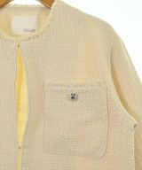 COLLAGE GALLARDAGALANTE（コラージュガリャルダガランテ）ノーカラージャケット 白 サイズ:F レディース/2200669445053