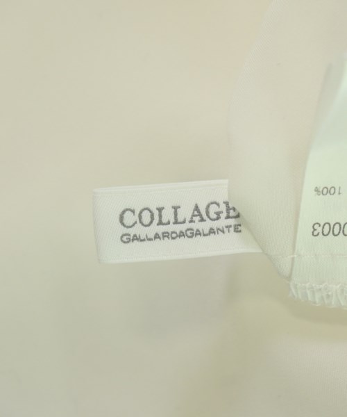 COLLAGE GALLARDAGALANTE（コラージュガリャルダガランテ）ブラウス 白 サイズ:F レディース/2200727748096