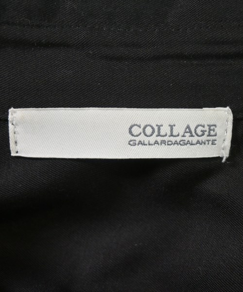 COLLAGE GALLARDAGALANTE（コラージュガリャルダガランテ）シャツワンピース 黒 サイズ:36(S位) レディース/2200720986136