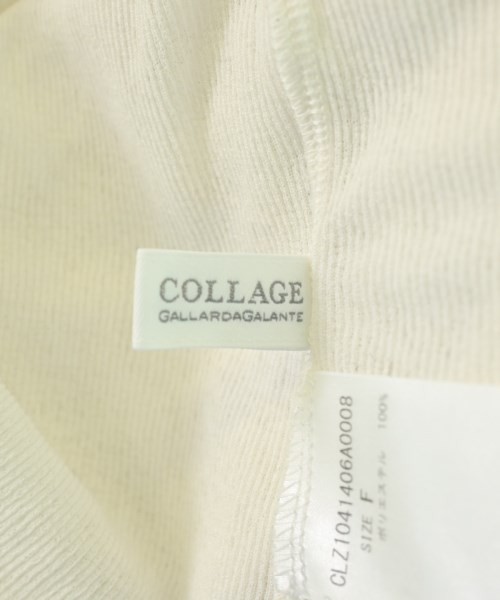 COLLAGE GALLARDAGALANTE（コラージュガリャルダガランテ）Tシャツ・カットソー 白 サイズ:F レディース/2200722159248