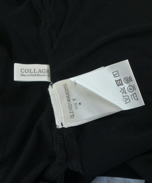 COLLAGE GALLARDAGALANTE（コラージュガリャルダガランテ）Tシャツ・カットソー 黒 サイズ:F レディース/2200722159279