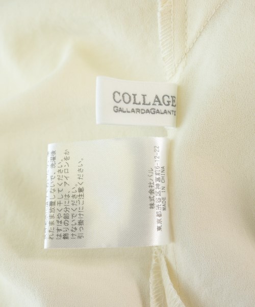 COLLAGE GALLARDAGALANTE（コラージュガリャルダガランテ）ブラウス 白 サイズ:F レディース/2200722159507
