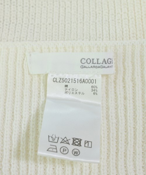 COLLAGE GALLARDAGALANTE（コラージュガリャルダガランテ）ベスト 白 サイズ:F レディース/2200675113052