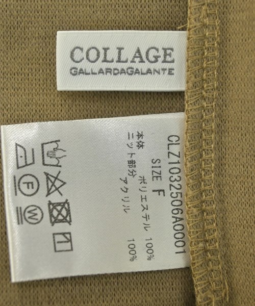 COLLAGE GALLARDAGALANTE（コラージュガリャルダガランテ）Tシャツ・カットソー ベージュ サイズ:F レディース/2200673646347