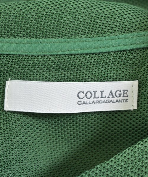 COLLAGE GALLARDAGALANTE（コラージュガリャルダガランテ）ノーカラージャケット 緑 サイズ:F レディース/2200673646675