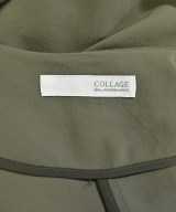 COLLAGE GALLARDAGALANTE（コラージュガリャルダガランテ）ノーカラージャケット カーキ サイズ:F レディース/2200682018074