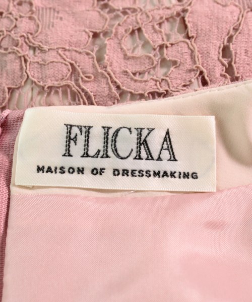 FLICKA フリッカ ワンピース 0(XS位) ピンク系(総柄)