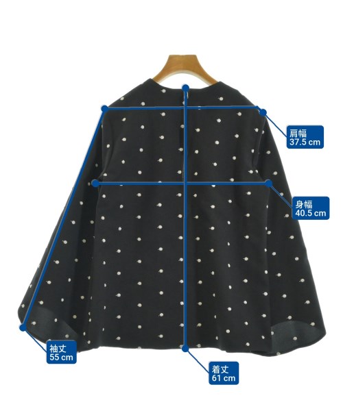 FLICKA（フリッカ）ブラウス 黒 サイズ:F レディース/2200669958423