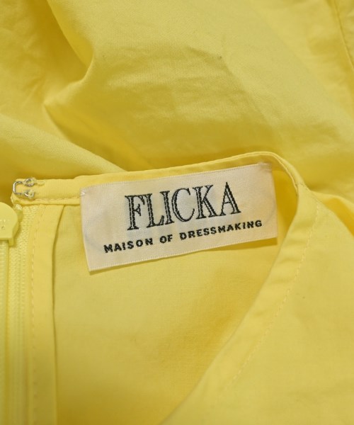 FLICKA（フリッカ）ブラウス 黄 サイズ:F レディース/2200687983025