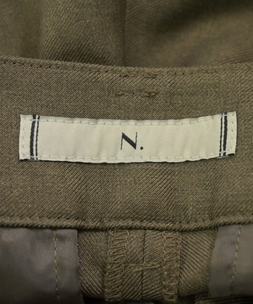 N. Natural Beauty Basic（エヌナチュラルビューティーベーシック）スラックス カーキ サイズ:S レディース/2200637976039
