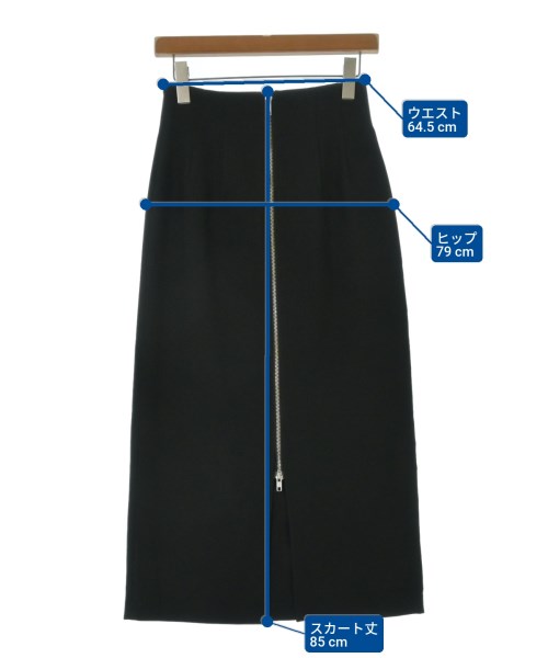 N. Natural Beauty Basic（エヌナチュラルビューティーベーシック）ロング・マキシ丈スカート 黒 サイズ:M レディース/2200637976084