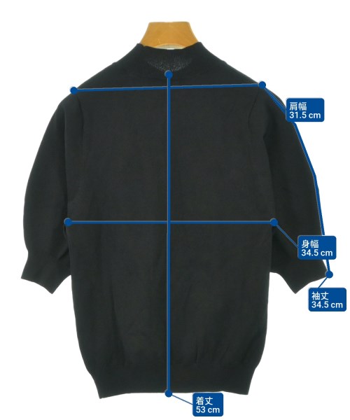 N. Natural Beauty Basic（エヌナチュラルビューティーベーシック）ニット・セーター 黒 サイズ:M レディース/2200628999160