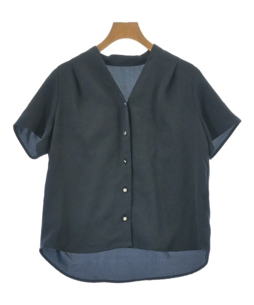 N. Natural Beauty Basic(エヌナチュラルビューティーベーシック)カジュアルシャツ 紺 サイズ:M/2200628999344