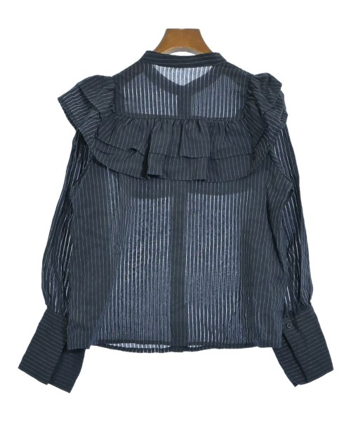 N. Natural Beauty Basic（エヌナチュラルビューティーベーシック）ブラウス 紺 サイズ:M レディース/2200628215109