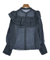 N. Natural Beauty Basic（エヌナチュラルビューティーベーシック）ブラウス 紺 サイズ:M レディース/2200628215109