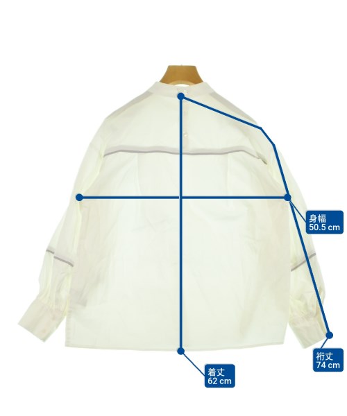 N. Natural Beauty Basic（エヌナチュラルビューティーベーシック）ブラウス 白 サイズ:M レディース/2200603123054