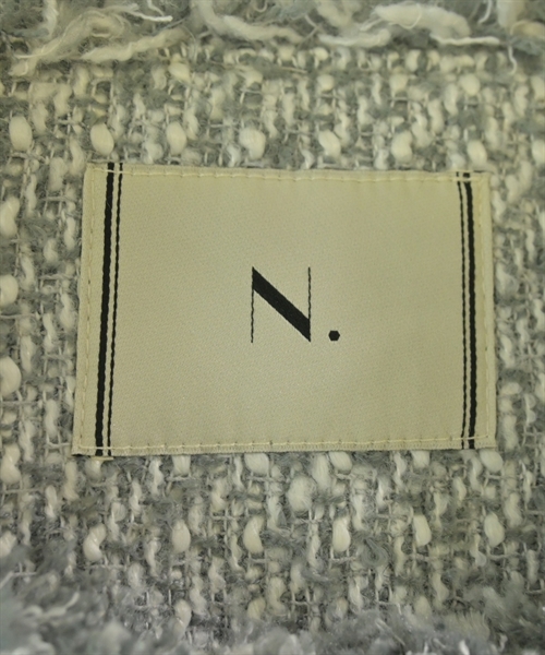 N. Natural Beauty Basic（エヌナチュラルビューティーベーシック）ノーカラージャケット グレー サイズ:M レディース/2200607333091
