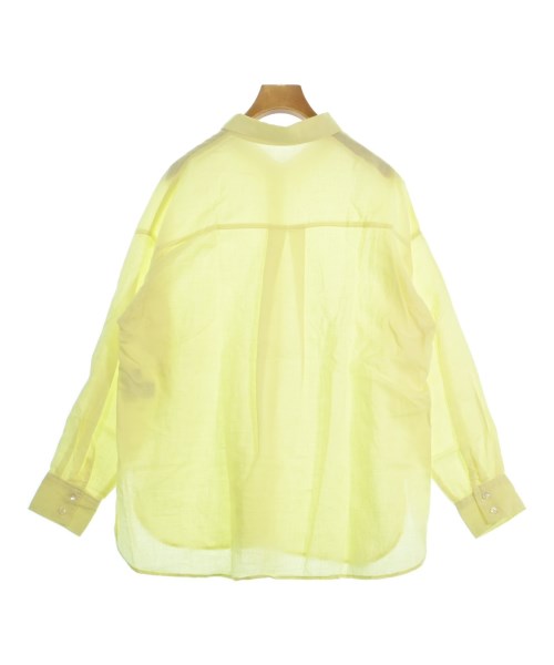 N. Natural Beauty Basic（エヌナチュラルビューティーベーシック）カジュアルシャツ 黄 サイズ:M レディース/2200609489079