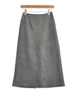 N. Natural Beauty Basic（エヌナチュラルビューティーベーシック）ロング・マキシ丈スカート グレー サイズ:S レディース/2200609399033