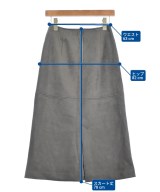 N. Natural Beauty Basic（エヌナチュラルビューティーベーシック）ロング・マキシ丈スカート グレー サイズ:S レディース/2200609399033