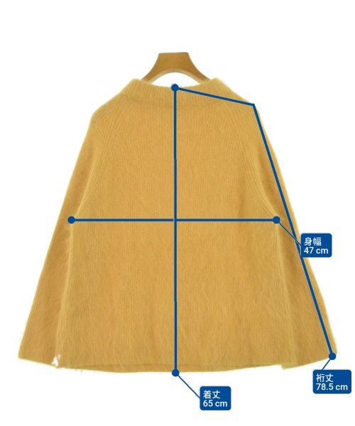 N. Natural Beauty Basic（エヌナチュラルビューティーベーシック）ニット・セーター 黄 サイズ:M レディース/2200620973021