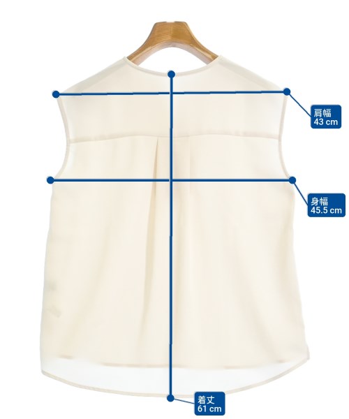 N. Natural Beauty Basic（エヌナチュラルビューティーベーシック）ブラウス 白 サイズ:M レディース/2200599809055