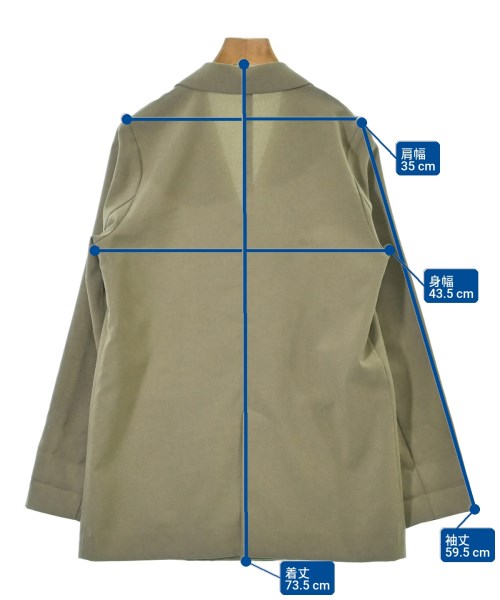 N. Natural Beauty Basic（エヌナチュラルビューティーベーシック）テーラードジャケット ベージュ サイズ:S レディース/2200673534057