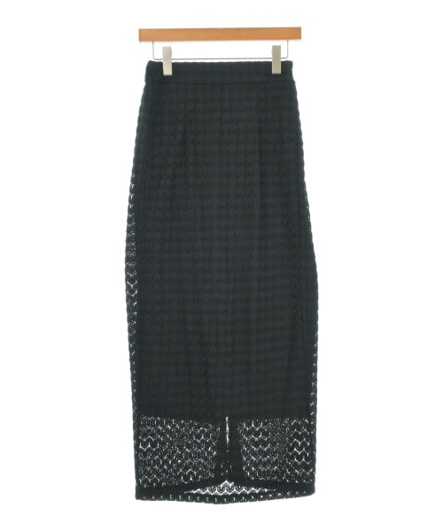 N. Natural Beauty Basic(エヌナチュラルビューティーベーシック)ロング・マキシ丈スカート 黒 サイズ:M/2200674510036