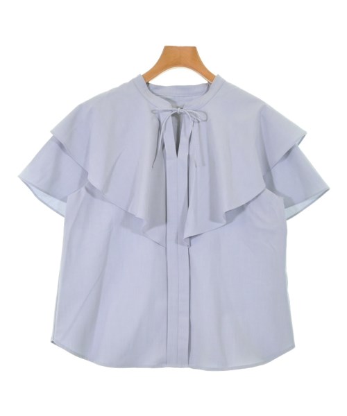 N. Natural Beauty Basic(エヌナチュラルビューティーベーシック)ブラウス 青 サイズ:M/2200674510104