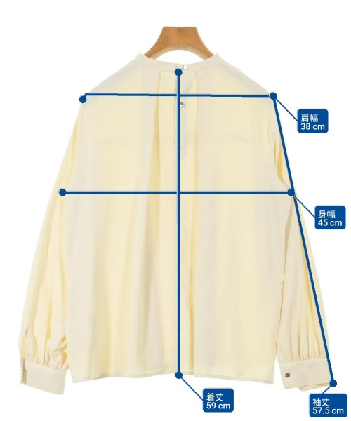 N. Natural Beauty Basic（エヌナチュラルビューティーベーシック）ブラウス 白 サイズ:M レディース/2200674510111