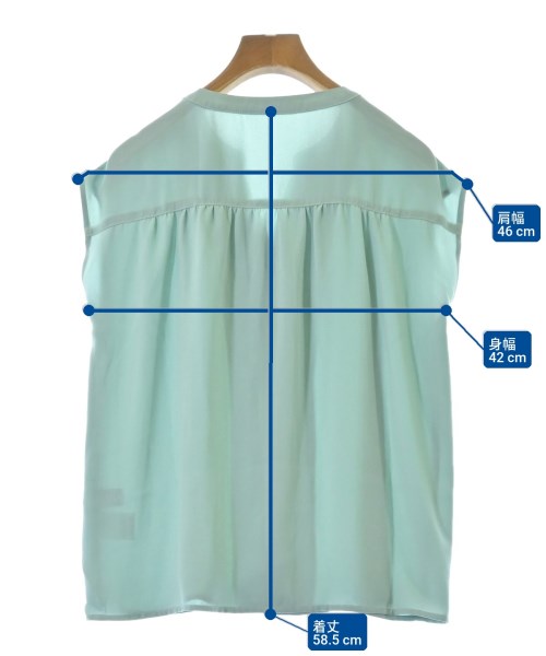 N. Natural Beauty Basic（エヌナチュラルビューティーベーシック）カジュアルシャツ 緑 サイズ:M レディース/2200672957048