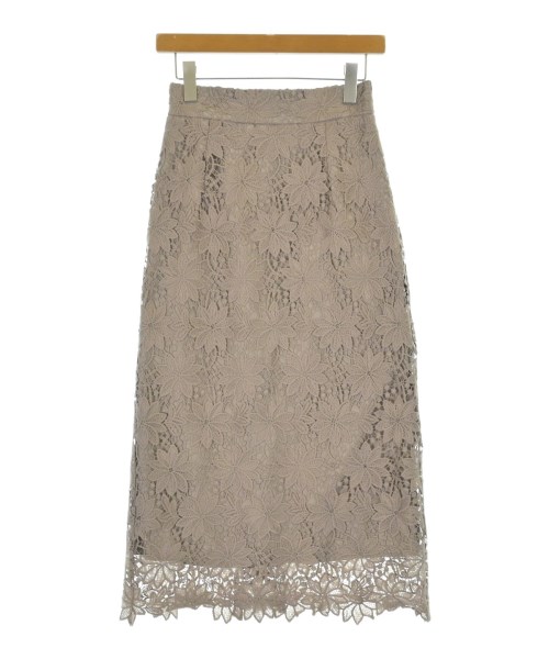 N. Natural Beauty Basic(エヌナチュラルビューティーベーシック)ロング・マキシ丈スカート ベージュ サイズ:M/2200680344069