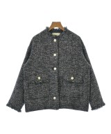 N. Natural Beauty Basic（エヌナチュラルビューティーベーシック）ノーカラージャケット 黒 サイズ:S レディース/2200675730013