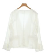 N. Natural Beauty Basic（エヌナチュラルビューティーベーシック）ノーカラージャケット 白 サイズ:M レディース/2200692869086