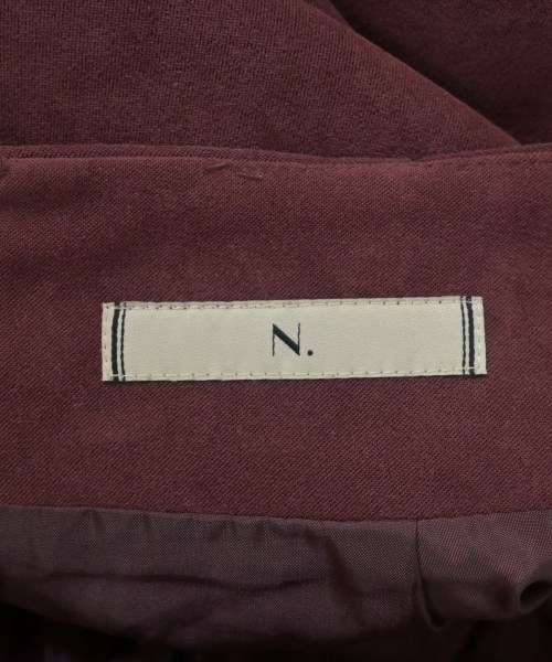 N. Natural Beauty Basic（エヌナチュラルビューティーベーシック）ひざ丈スカート 赤 サイズ:S レディース/2200694656073