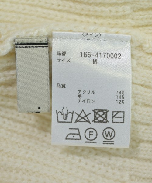 N. Natural Beauty Basic（エヌナチュラルビューティーベーシック）ニット・セーター 白 サイズ:M レディース/2200650464056