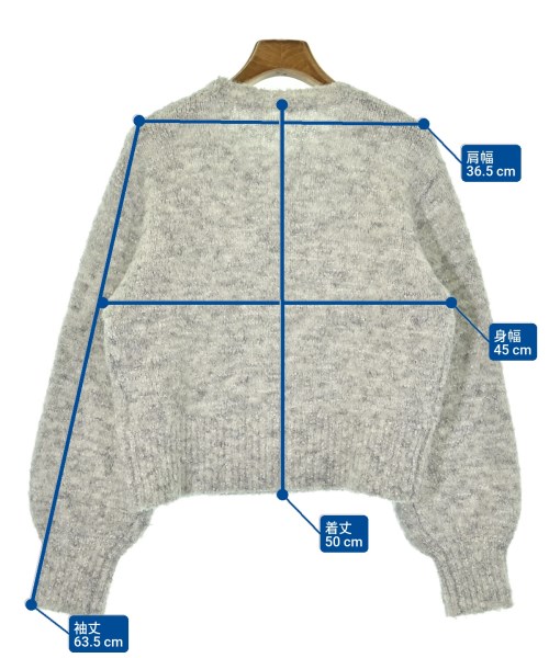 N. Natural Beauty Basic（エヌナチュラルビューティーベーシック）ニット・セーター グレー サイズ:M レディース/2200656397013