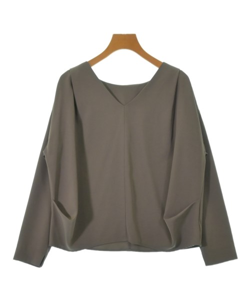 N. Natural Beauty Basic(エヌナチュラルビューティーベーシック)ブラウス 茶 サイズ:M/2200653087061