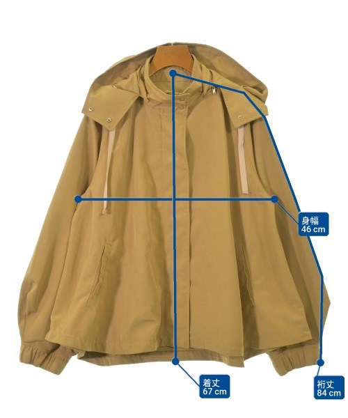 N. Natural Beauty Basic（エヌナチュラルビューティーベーシック）マウンテンパーカー 黄 サイズ:M レディース/2200646961040