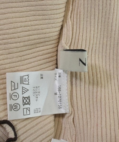 N. Natural Beauty Basic（エヌナチュラルビューティーベーシック）ニット・セーター ベージュ サイズ:M レディース/2200647361023