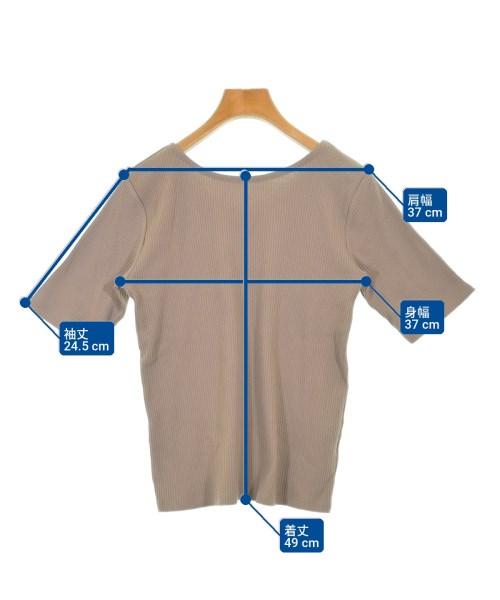 N. Natural Beauty Basic（エヌナチュラルビューティーベーシック）Tシャツ・カットソー 茶 サイズ:M レディース/2200702201066