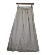 N. Natural Beauty Basic（エヌナチュラルビューティーベーシック）ロング・マキシ丈スカート グレー サイズ:M レディース/2200704227231