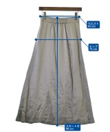 N. Natural Beauty Basic（エヌナチュラルビューティーベーシック）ロング・マキシ丈スカート グレー サイズ:M レディース/2200704227231