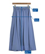 N. Natural Beauty Basic（エヌナチュラルビューティーベーシック）ロング・マキシ丈スカート 青 サイズ:S レディース/2200668302012
